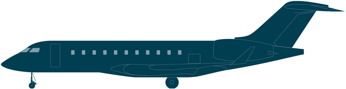 Global 5000 Side View - Bombardier Global 7500 (1108x300)