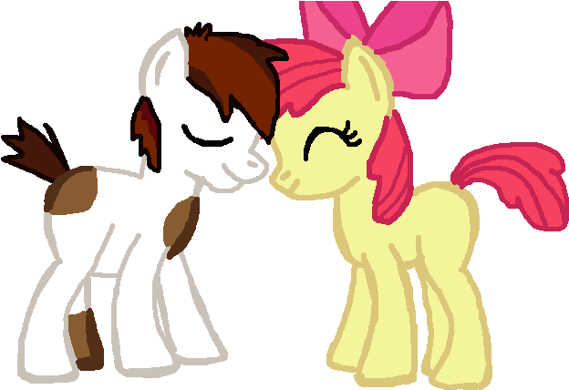 My Little Pony Pipsqueak - Mlp Apple Bloom Love (697x438)