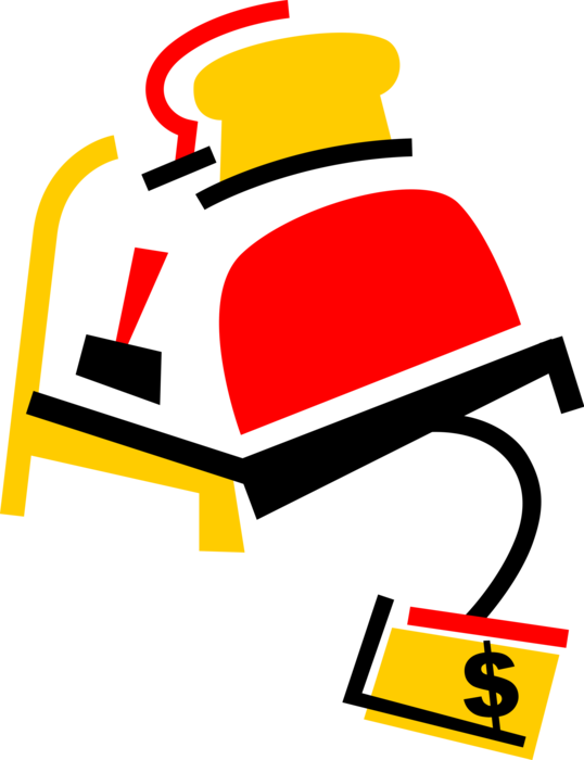 Vector Illustration Of Small Electric Kitchen Appliance - Vector Illustration Of Small Electric Kitchen Appliance (538x700)