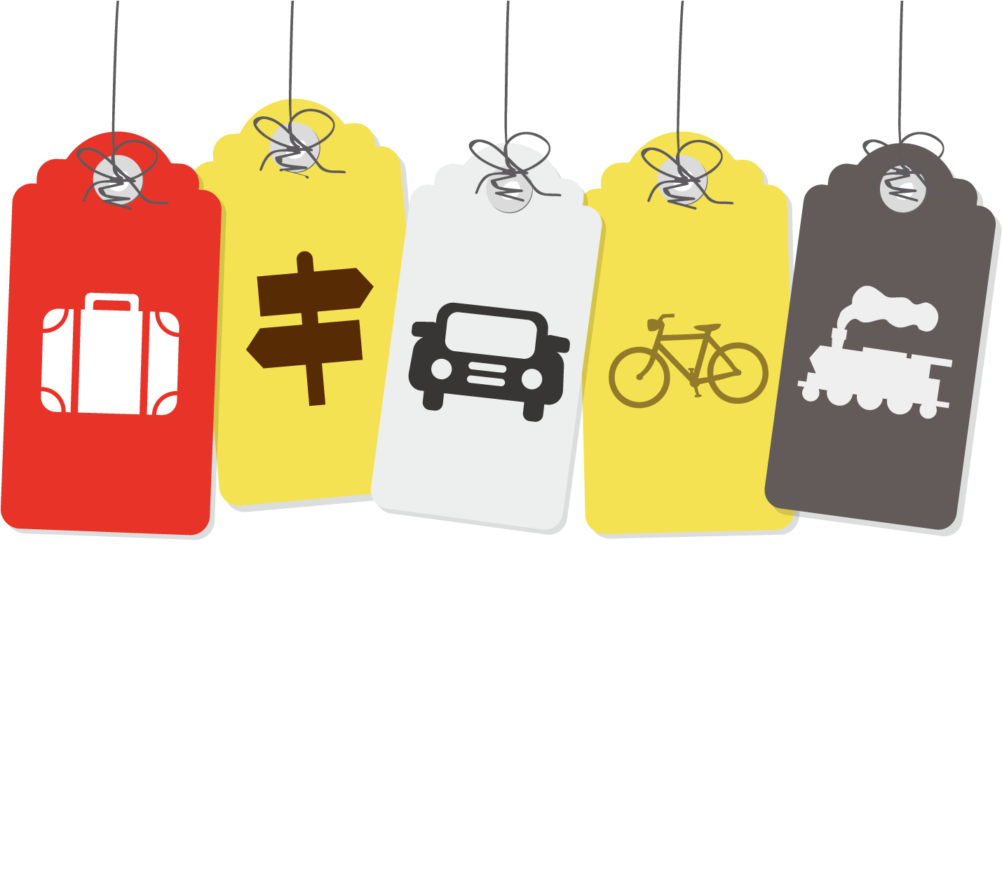 Euclidean Vector Illustration - Bicycle (1500x1500)