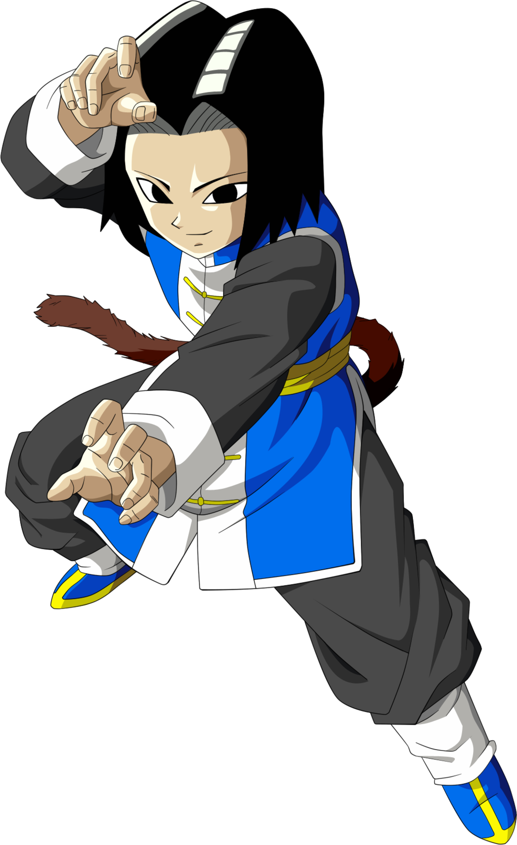 Dragon Ball Heroes Gohan Pan Frieza - Berserker Dragon Ball Heroes (1024x1673)