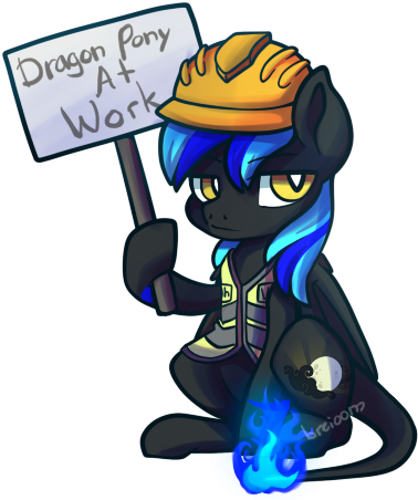 Dragon At Work By Breioom - Mail Carrier (386x453)