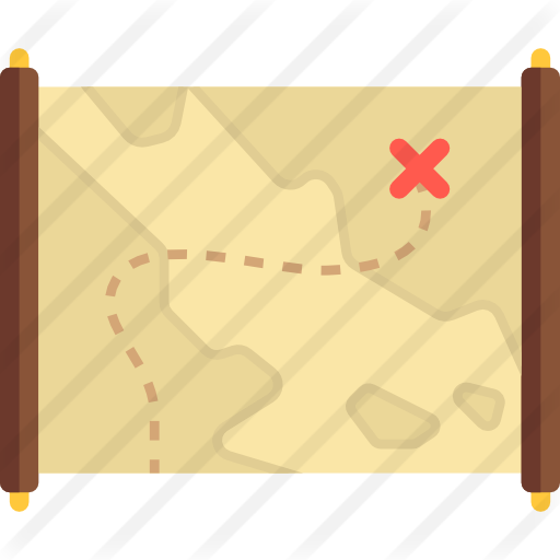 Treasure Map - Wood (512x512)