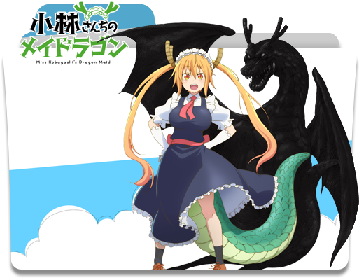 Kobayashi-san Chi No Maid Dragon Folder Icon By Hazuku3 - Miss Kobayashi's Dragon Maid (512x512)