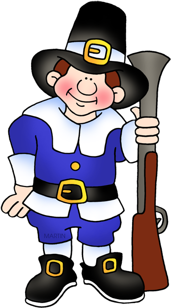 Pilgrim Man - Pilgrim Clip Art (391x648)