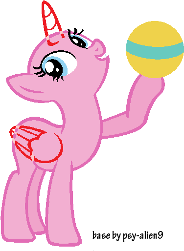 Edgeoffear 788 48 Found A Ball - Mlp Ball Base (387x527)