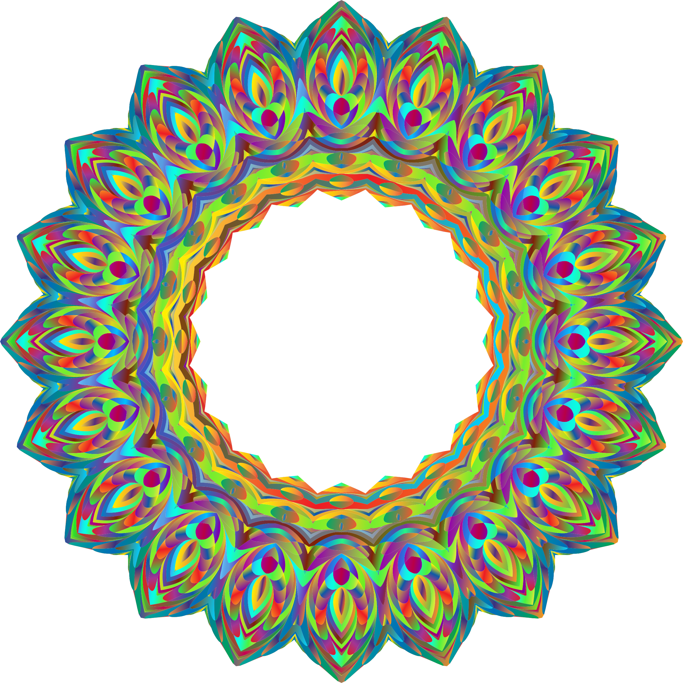 Hypnotic Mandala 4 - Rangoli Designs 2018 (2332x2332)