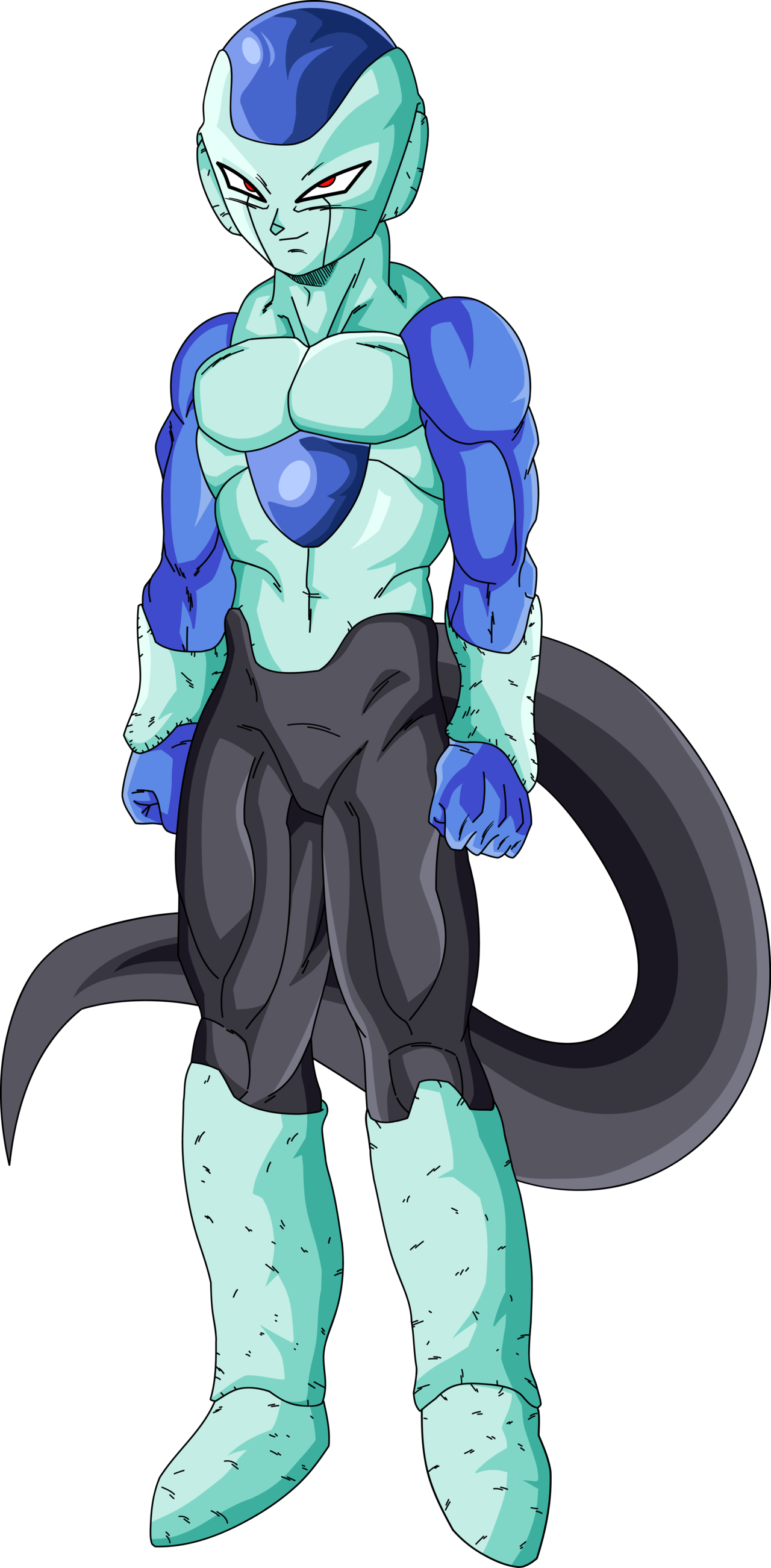 Frost Dragon Ball Super By Dragonballaffinity Frost - Frost Dragon Ball Super (1280x2603)