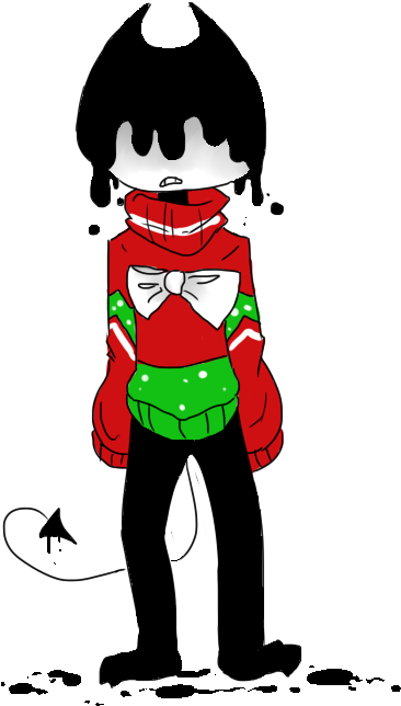 Ugly Christmas Sweater By Bendythedevil-pop - Art (403x660)