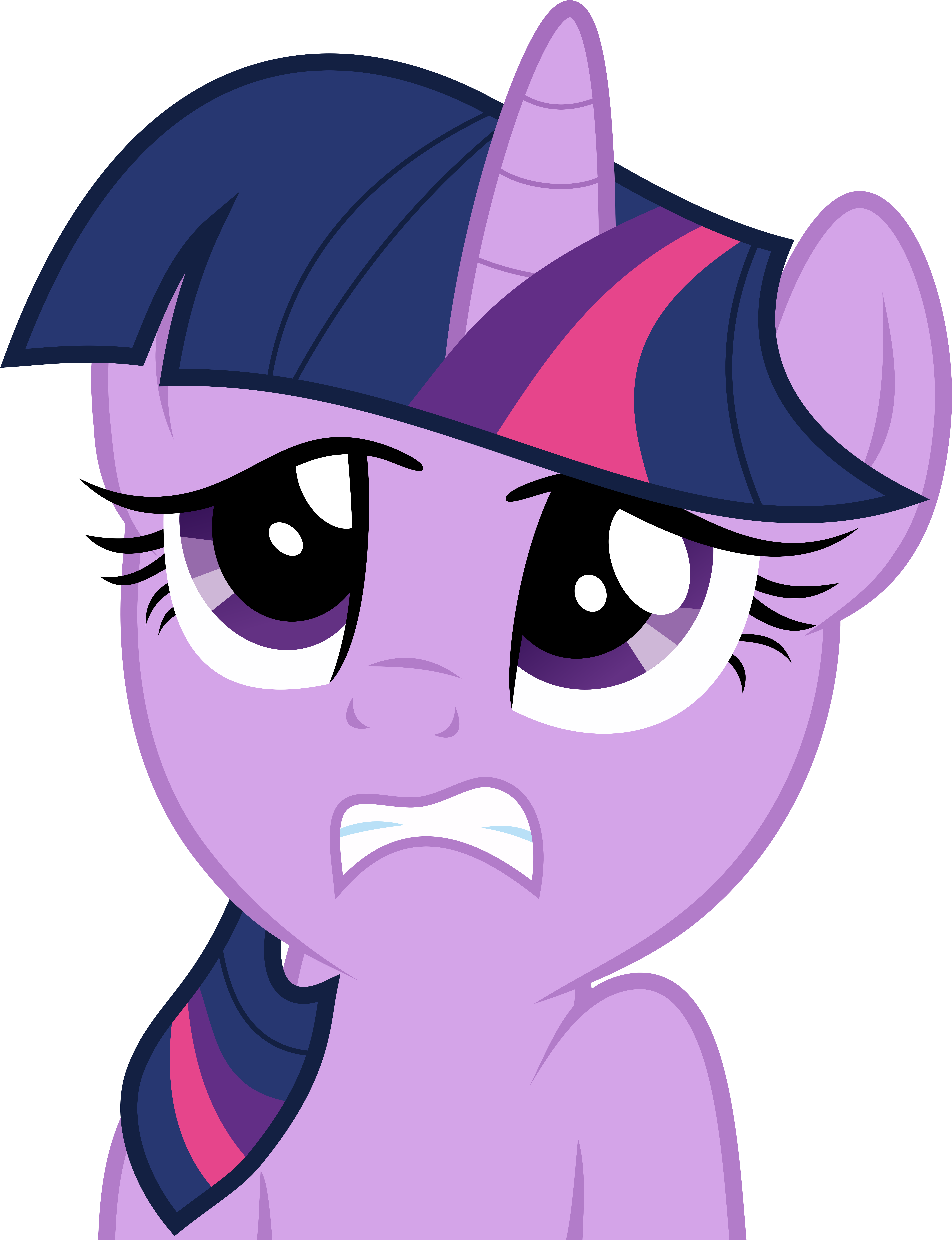 My Little Pony Vector - Friendship Is Magic Twilight Sparkle (7091x9192)
