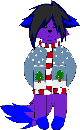 Ugly Sweater By Dethsworld - Cartoon (360x460)