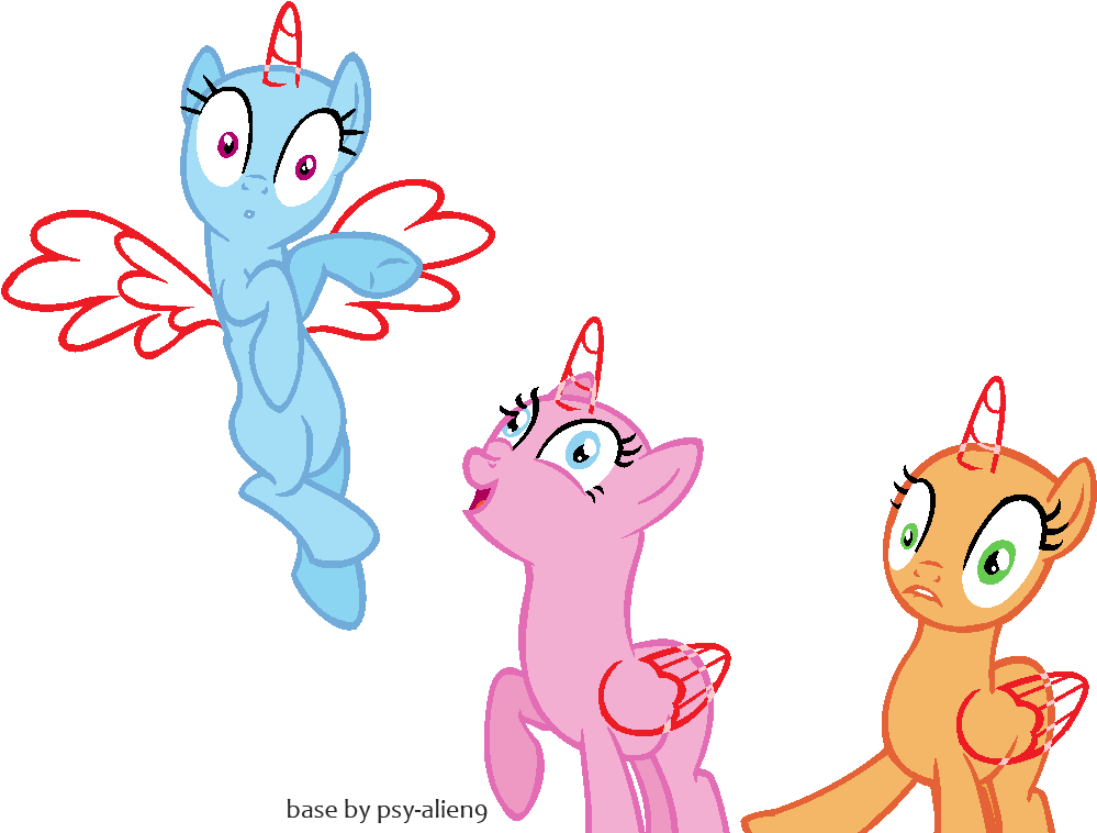 Hi Giiiirls Mlp Base By Pastel Pocky On Deviantart - Hi Giiiirls Mlp Base By Pastel Pocky On Deviantart (1009x760)