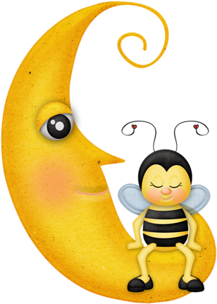 Скрап Набор Bee Happy - Lua De Mel Desenho (351x500)
