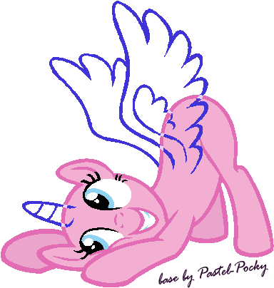 Mlp Base By Pastel-pocky - Mlp Pastel Pocky Bases (393x419)