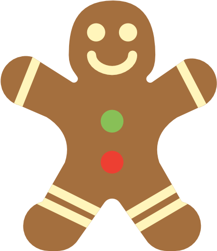 Gingerbread Free Icon - Gingerbread Man Vector Png (512x512)