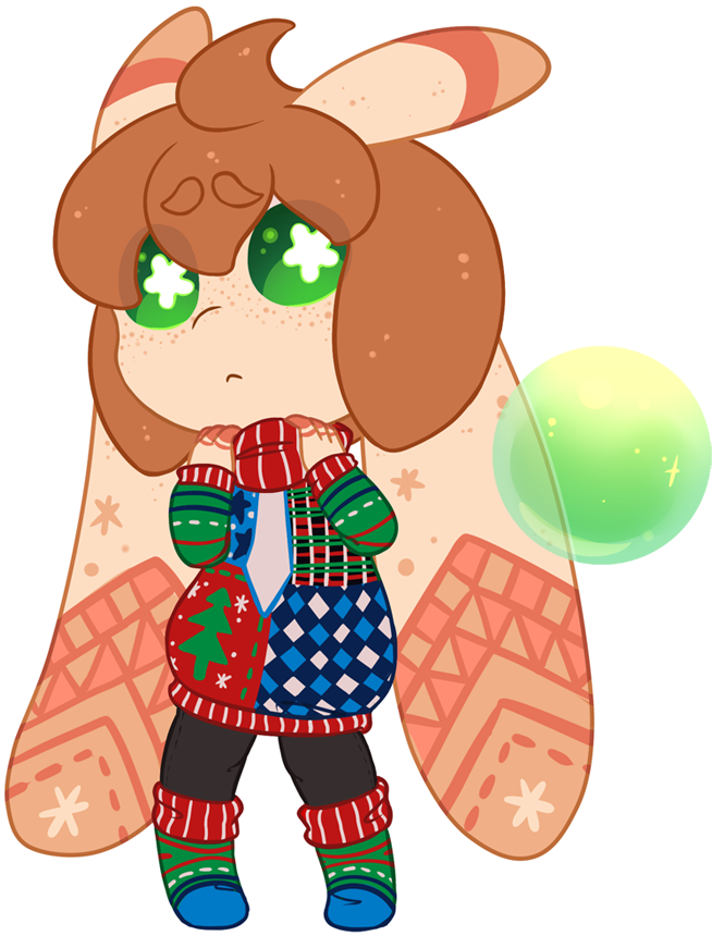 Ugly Sweater By Ketlike - Cartoon (700x925)