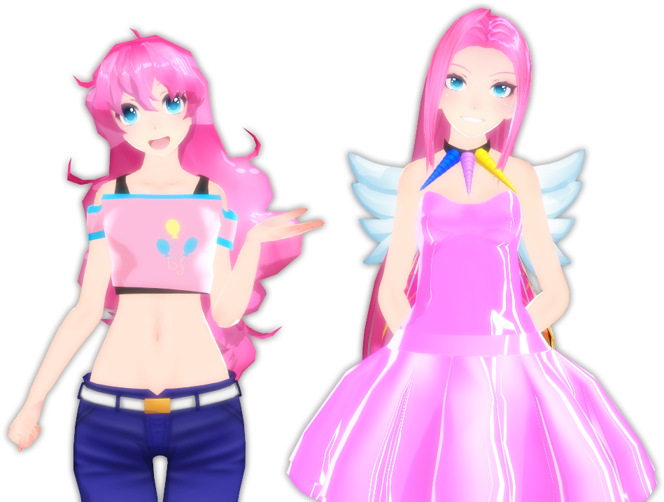 Mlp Base Best Friends Related Keywords Mlp Base Best - Pinkie Pie Mmd Model (990x742)