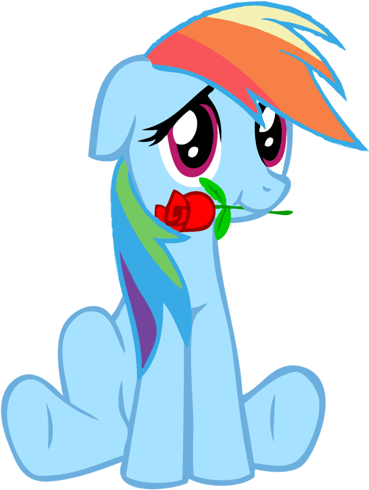 Rainbow Dash Pinkie Pie Rarity Twilight Sparkle Scootaloo - Rainbow Dash I Love You (2860x3972)