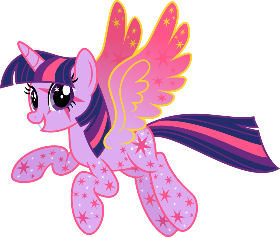 Cutie Mark Magic - Twilight Sparkle Alicorn Cutie Mark (971x823)
