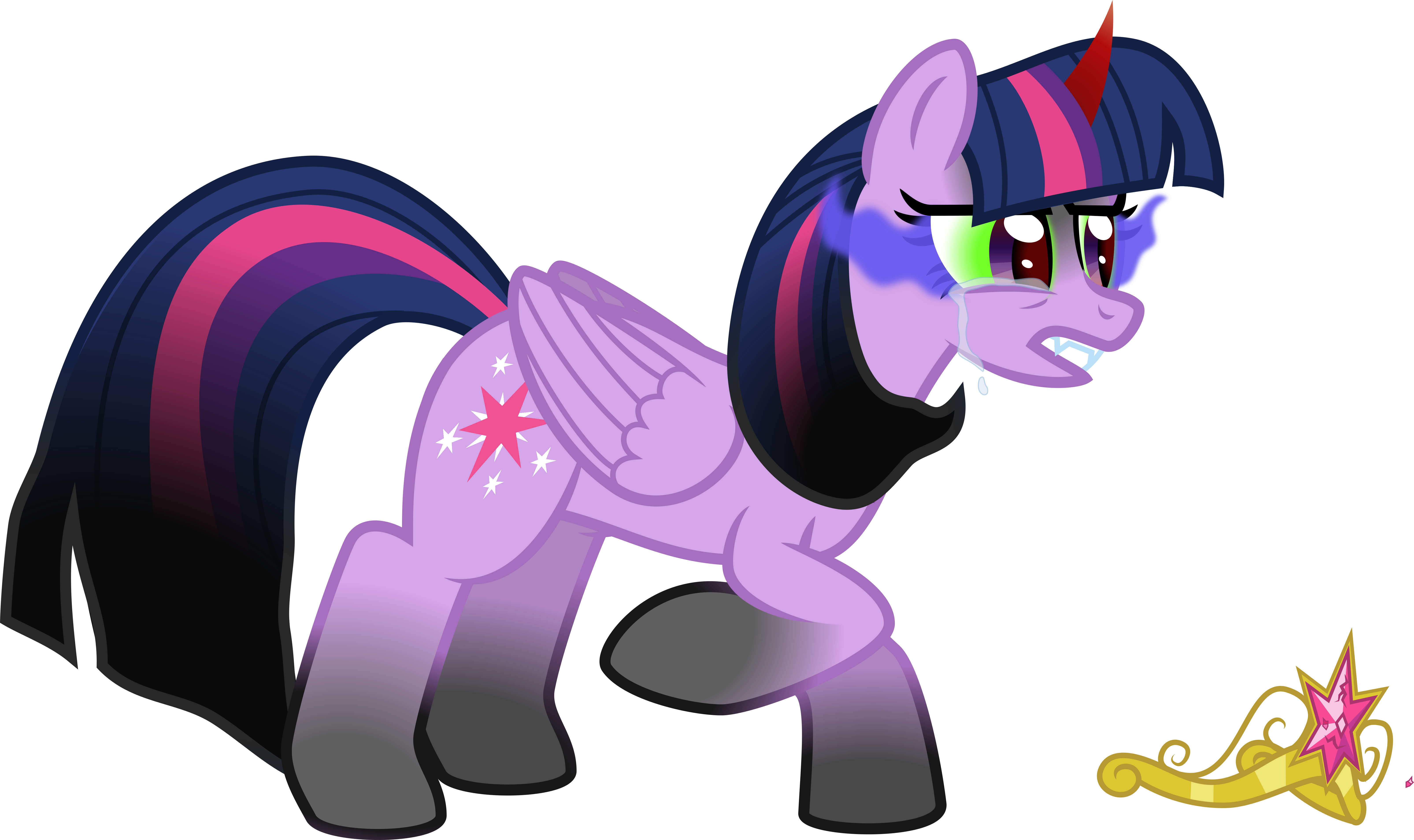 0nautile18e26, Corrupted, Corrupted Twilight Sparkle, - Mlp Twilight Corrupted (6419x3816)