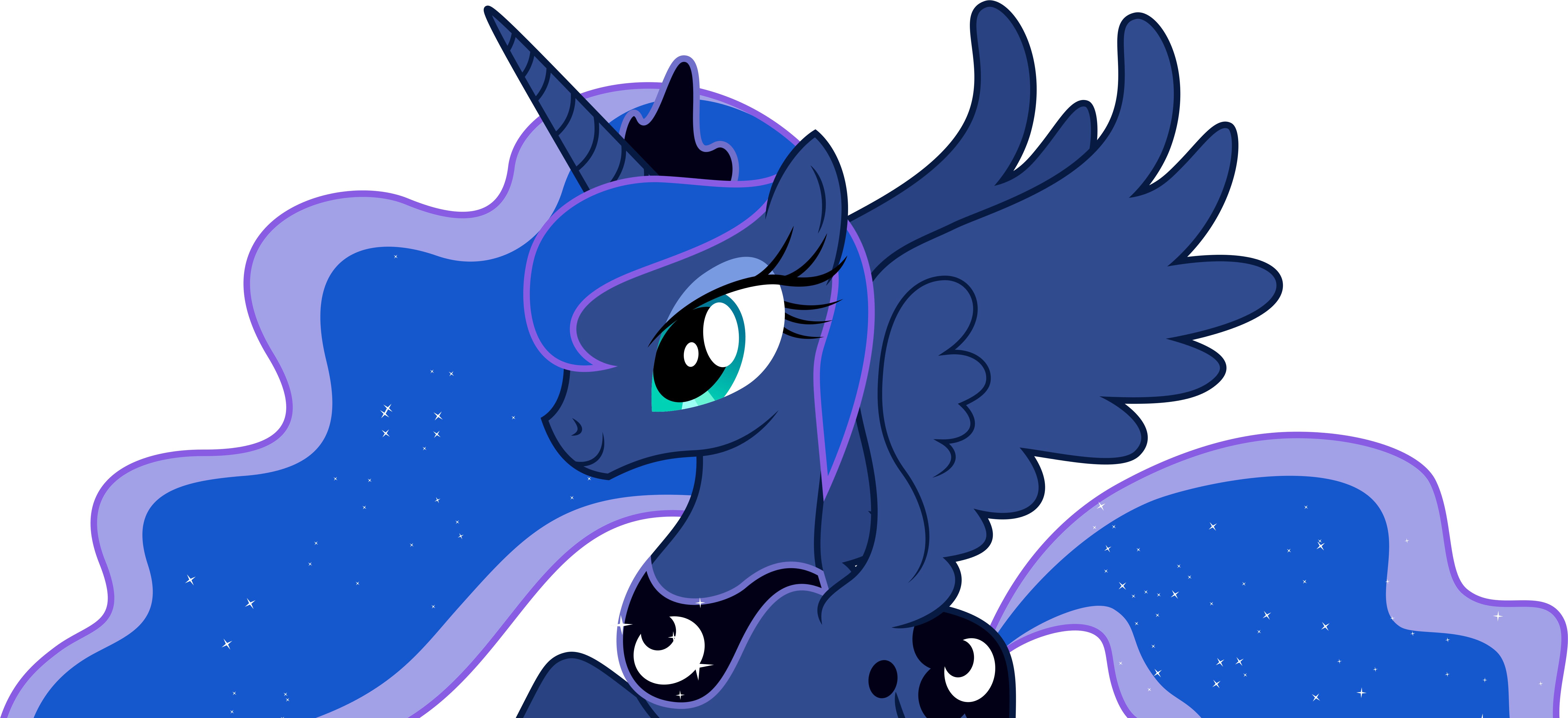 Pony Friendship Is Magic Luna (6575x3000)