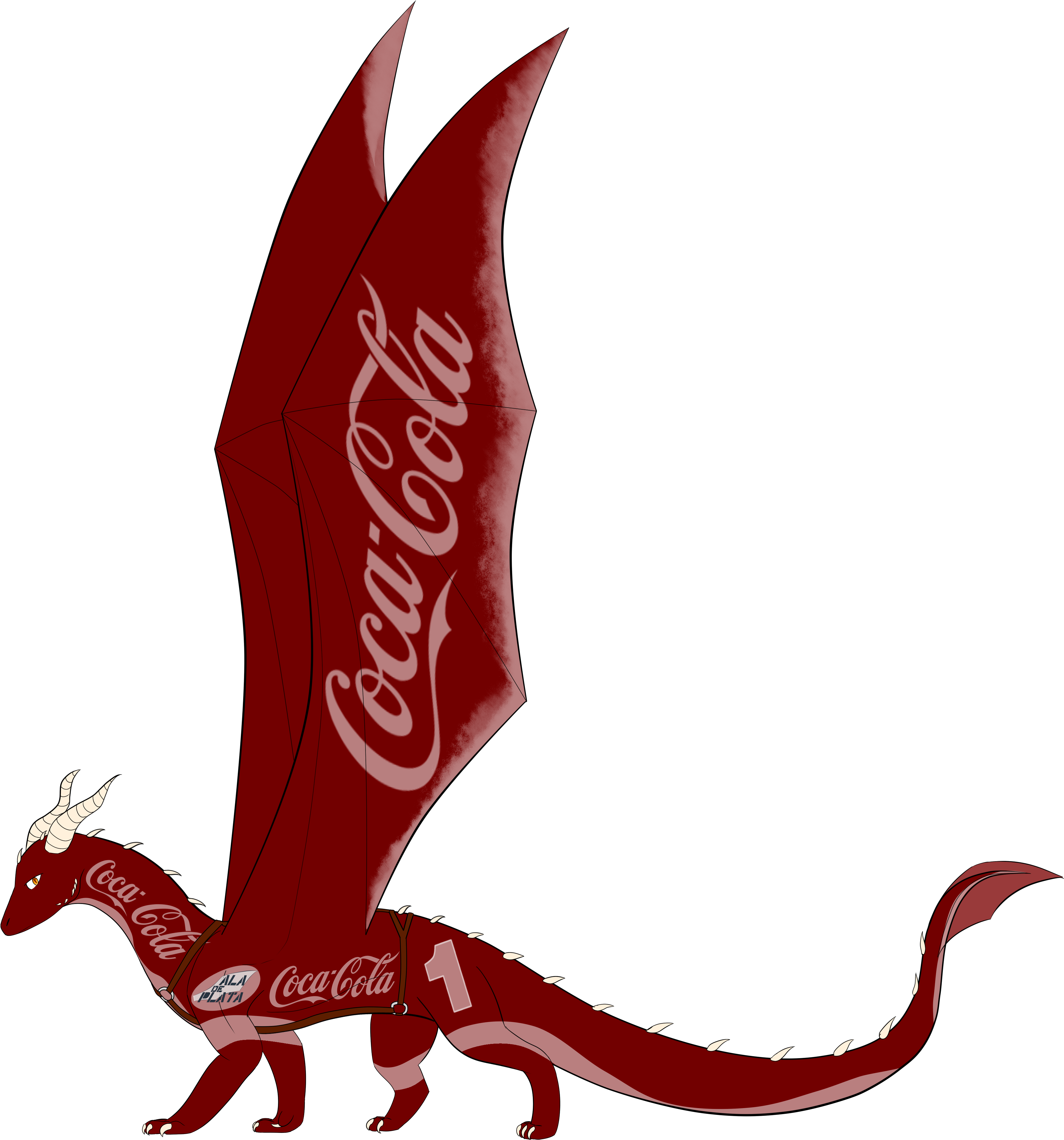 Coca Cola Ala De Plata - Coca Cola (4092x4393)