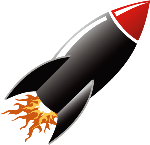 Lanzamiento De Cohete Del Espacio Exterior Clip Art - Ram Booster Android (595x842)