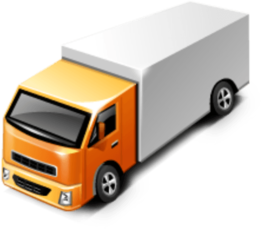 Delivery Truck Clipart Png - Delivery Truck Icon 3d (600x600)