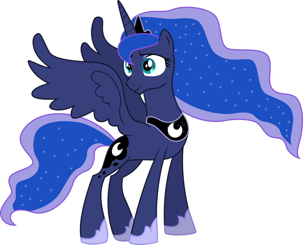 Princess Luna Princess Celestia Pony Mammal Vertebrate - My Little Pony Luna (994x804)