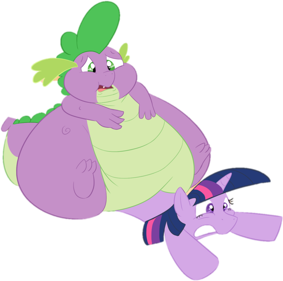 Samael, Bhm, Crushing, Edit, Fat, Fat Spike, Morbidly - My Little Pony: Friendship Is Magic (1107x1024)