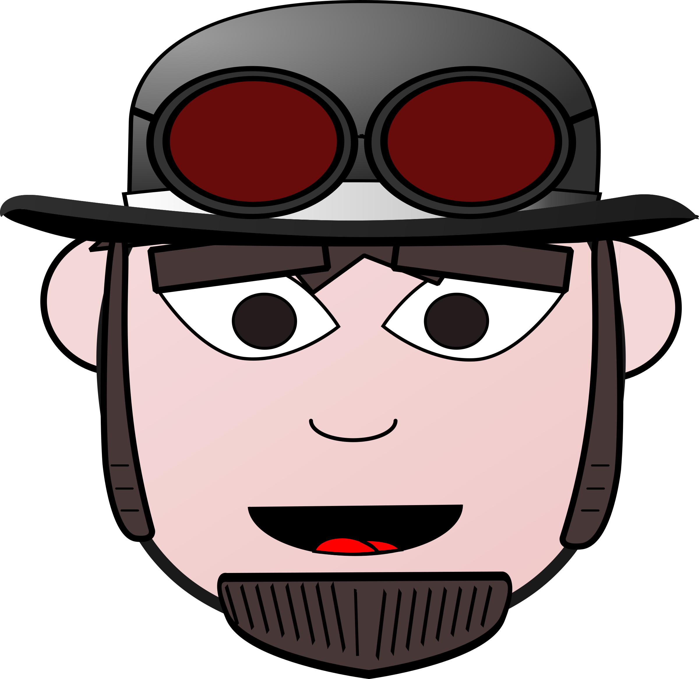 Steampunk Man - Dibujos Steampunk Gratis Png (2400x2331)