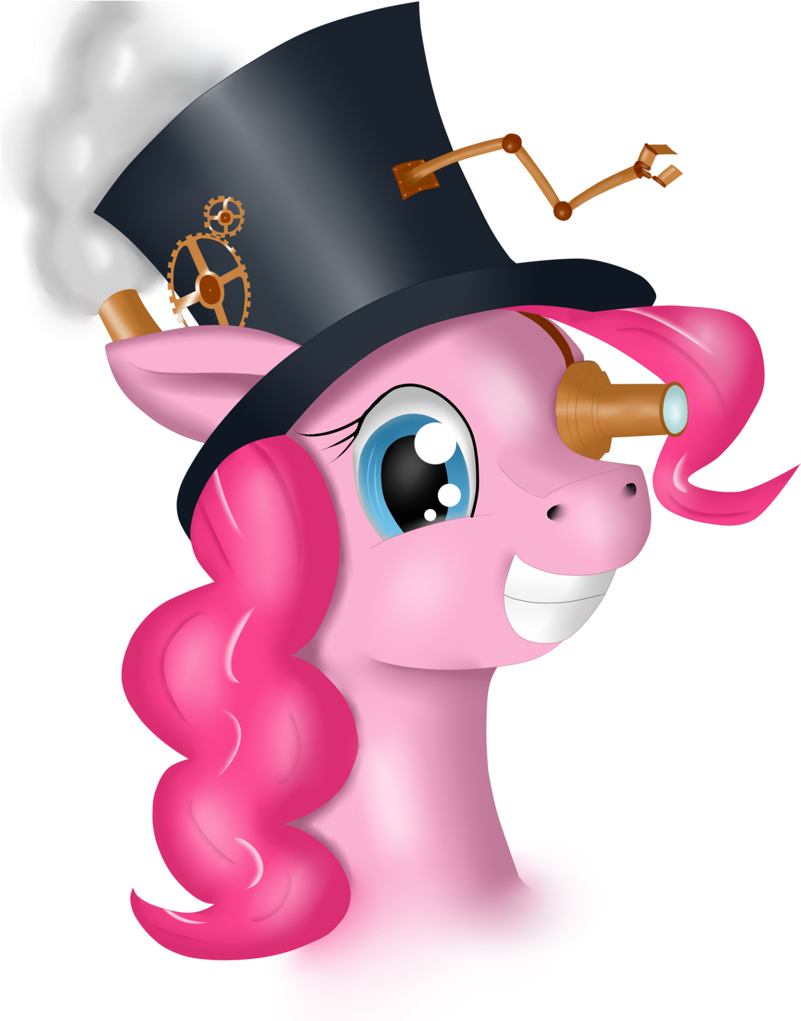 Steampunk Pinkie Pie By Ravirr94 Steampunk Pinkie Pie - Cartoon (1280x1463)