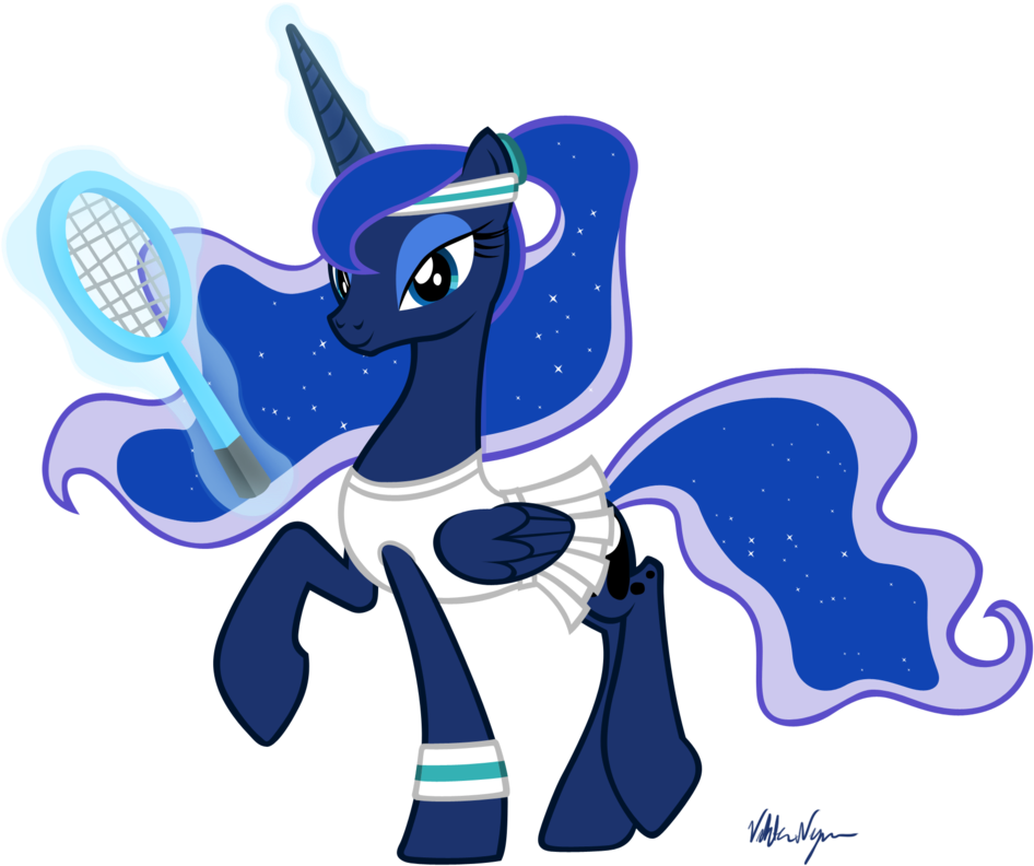 Tennis Luna Is Awesome - My Little Pony Princess Luna Dress (975x820)