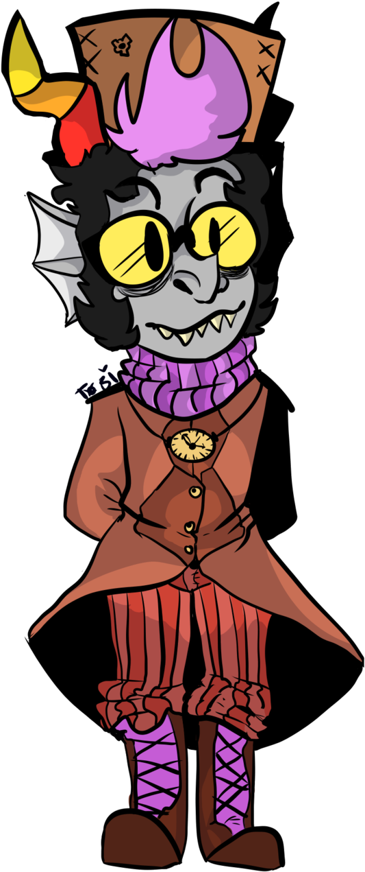 Steampunk Eridan By Minimall-carnival - Cartoon (606x1318)