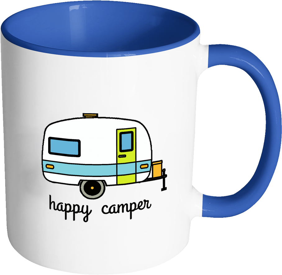 Happy Camper Coffee Mug - Mug (1024x1024)