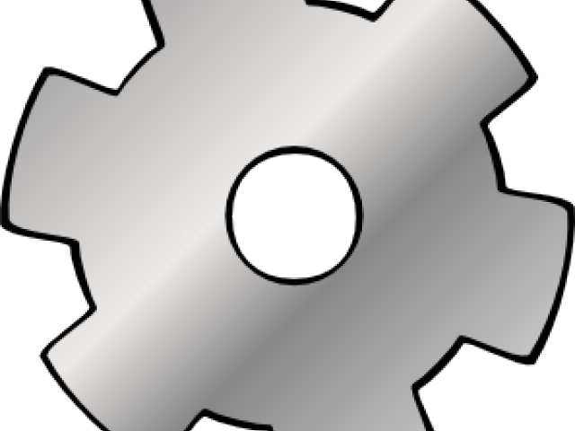 Steampunk Gear Clipart Single Gear - Steampunk Gear Clipart Single Gear (640x480)