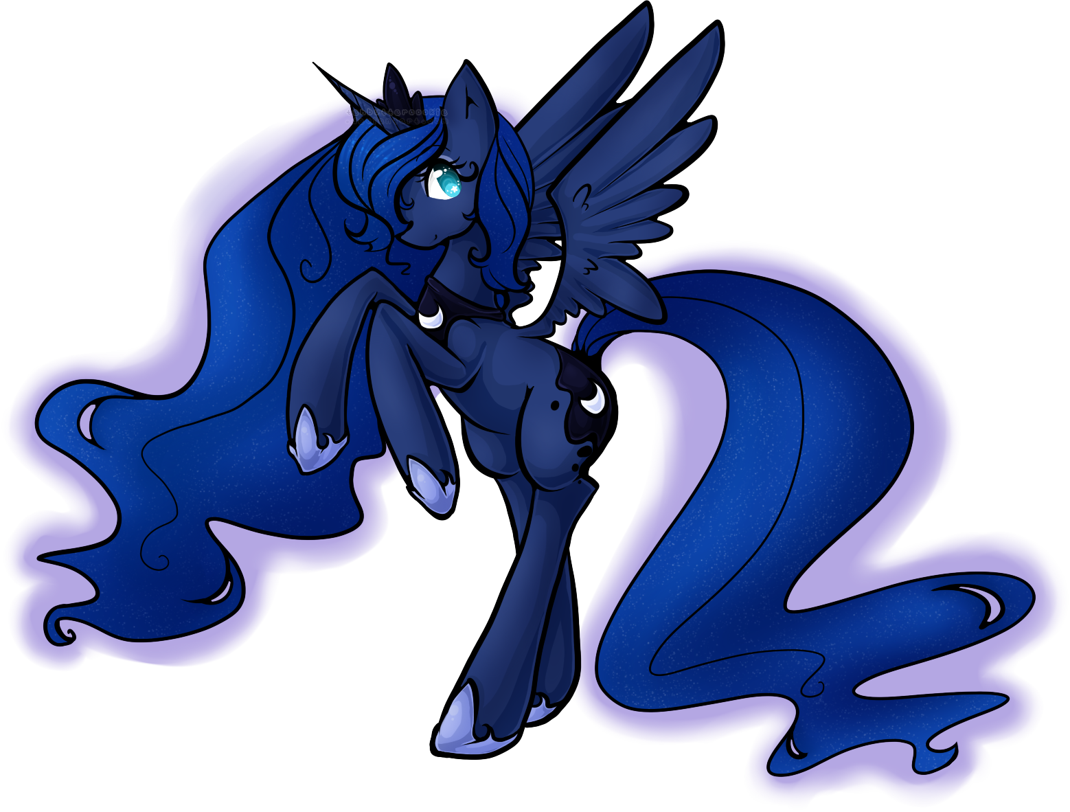 My Little Pony Friendship Is Magic Baby Princess Luna - My Little Pony: Friendship Is Magic (1558x1182)