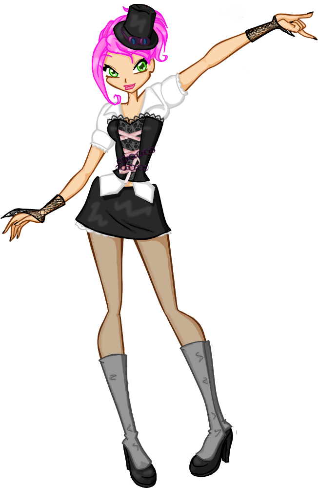 Sakura Steampunk Style By Saku28 - Steampunk (670x1008)