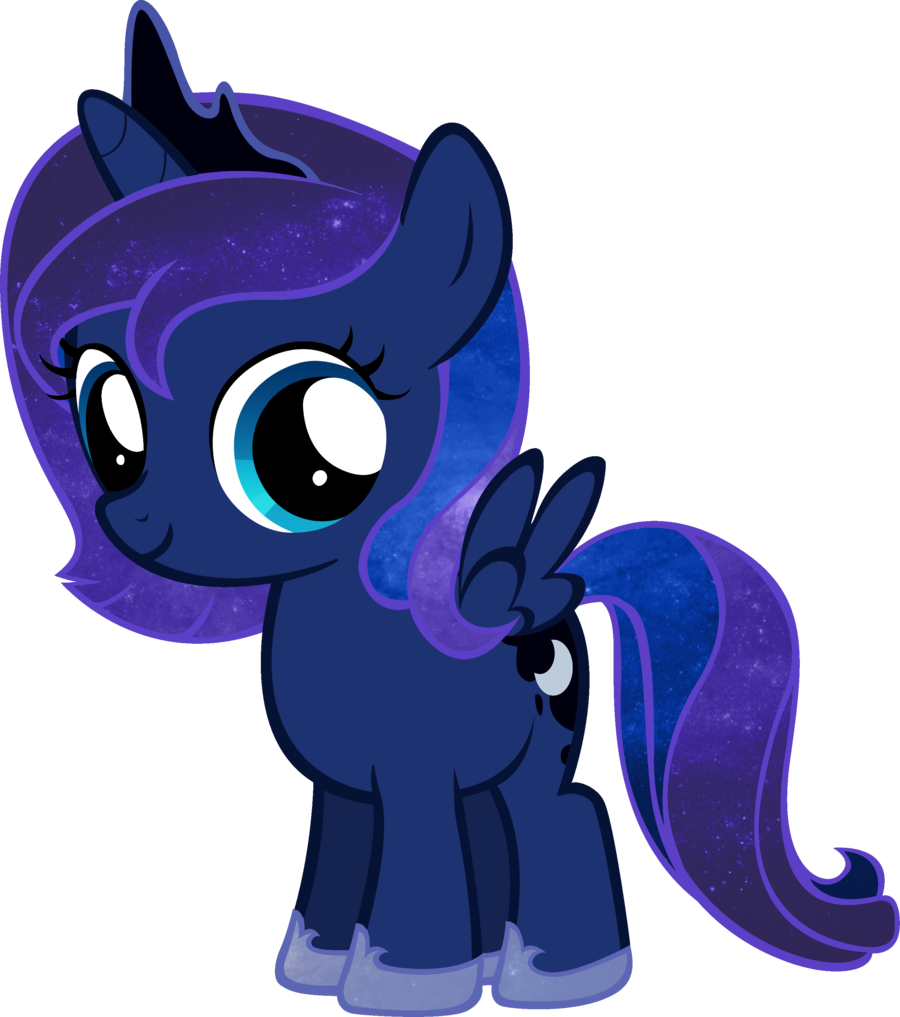 My Little Pony Filly Celestia And Luna - Little Pony Friendship Is Magic (900x1017)