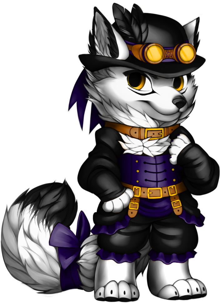 Steampunk Ren By Wereren - Furvilla Steampunk (753x1061)