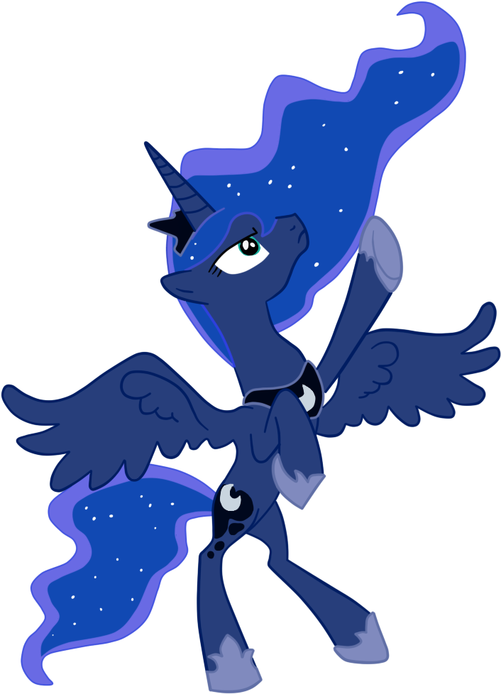 Vector By Jamy-jamy - Princess Luna (734x999)