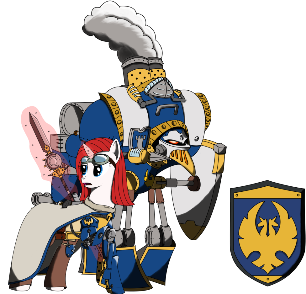 The-custodian, Crossover, Cygnar, Ponified, Safe, Simple - Warmachine Pony (1024x1024)