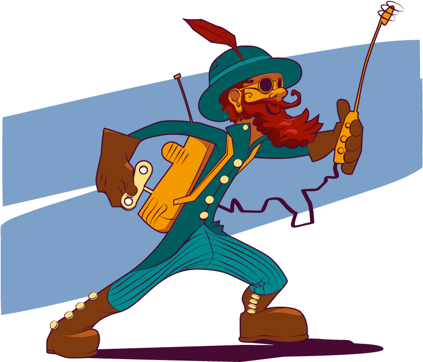 Steampunk Character Concept Art Performance Acceleration - Concept Art (1121x1000)