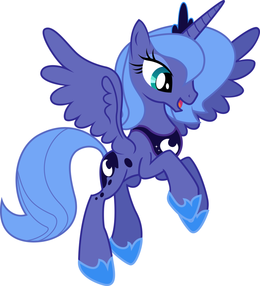 Princess Luna Overlooking By Sunran80 - Princess Luna My Little Pony (851x939)