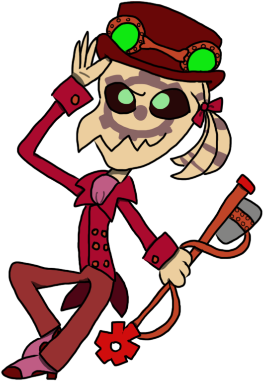 Steampunk Skree By Zootycutie - Cartoon (894x894)