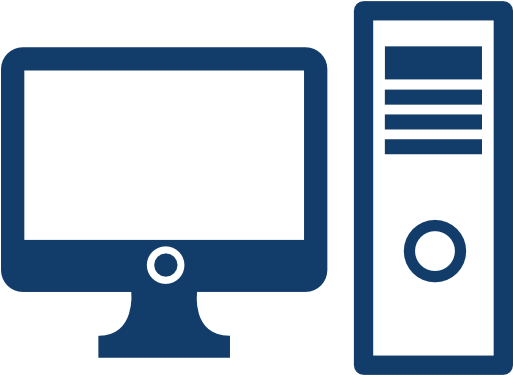 Computer Pc Clipart College - Desktop Computer (512x512)