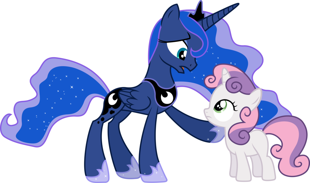 Sisterly Struggles By Gamemasterluna - Princess Luna (1024x607)