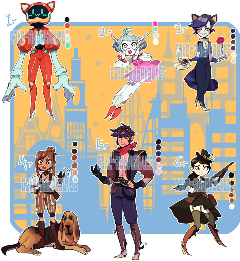 Sci Fi Steampunk Closed Thank You By Cate Adoptables - Cate Adoptables Deviantart (865x924)