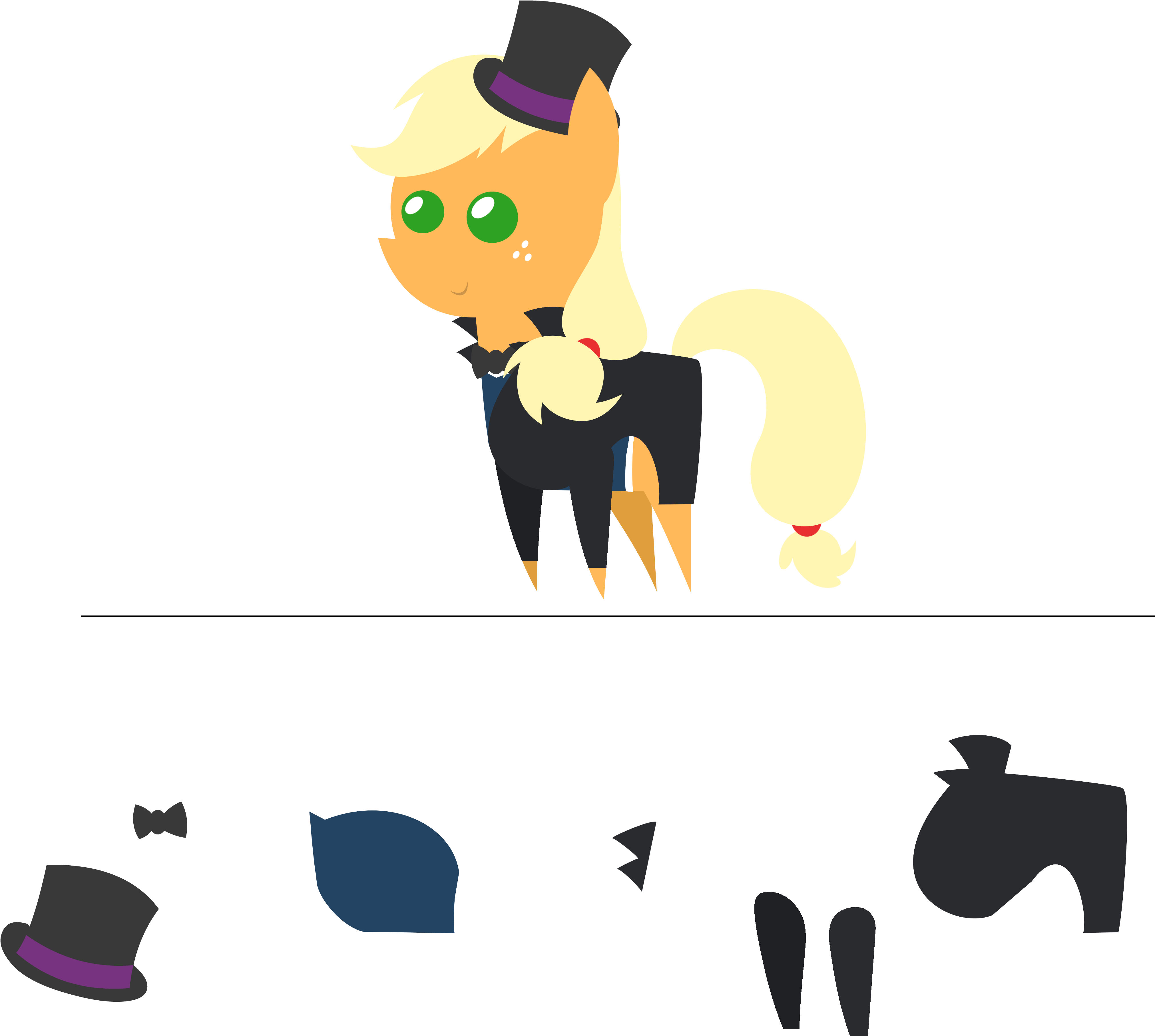 Pointy Ponies Applejack Halloween Costume By Steampunk-brony - Pointy Ponies Applejack Halloween Costume By Steampunk-brony (4882x4350)