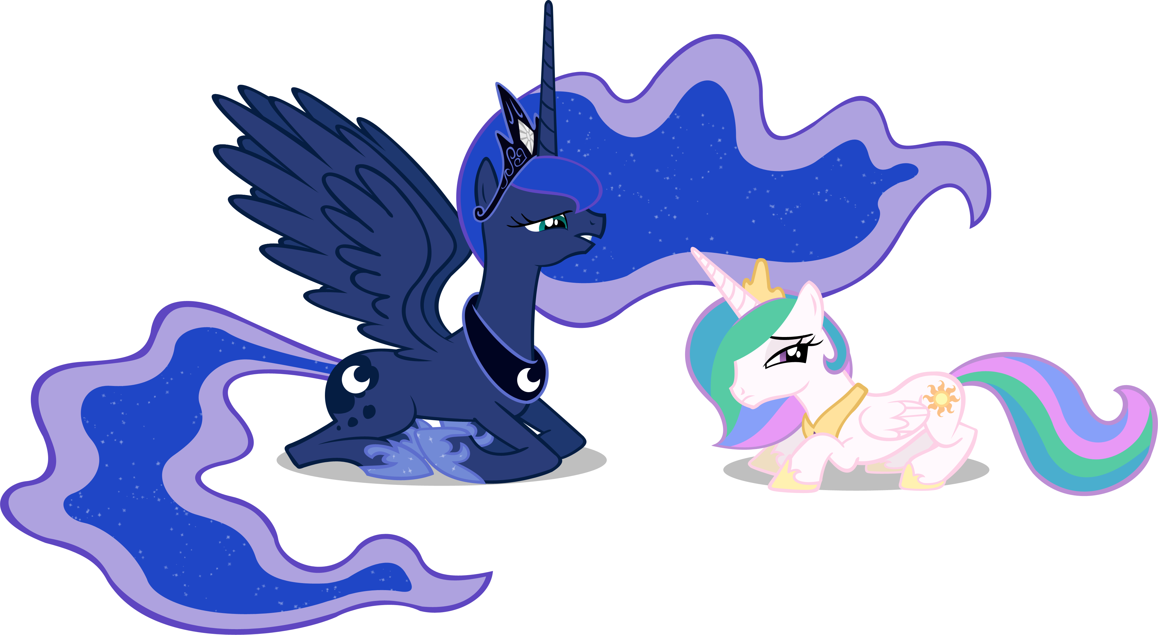 My Little Pony Nightmare Moon Coloring Pages - My Little Pony: Friendship Is Magic (3945x2165)